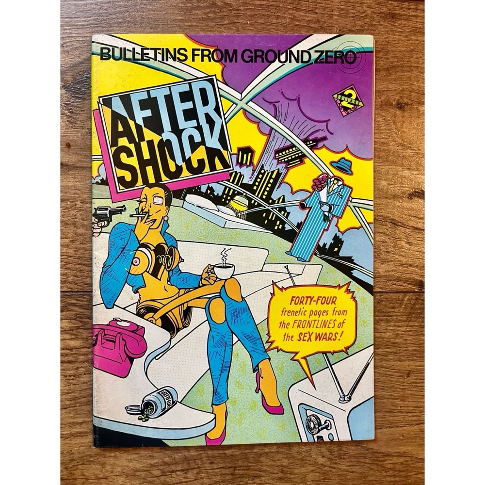 Vtg 1981 After Shock Bulletins From Ground Zero No.1 Last Gasp Adult Comic Book